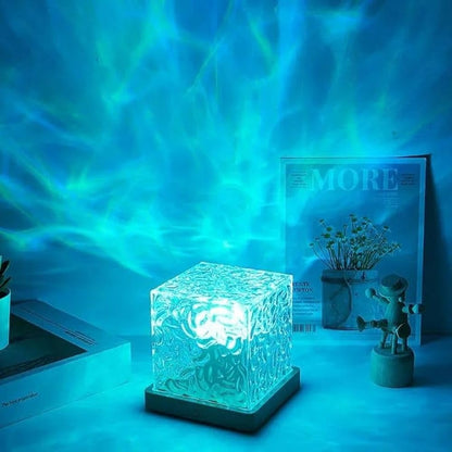 Ocean Wave Dynamic Water Ripple Lamp | Projection Lamp for Home Decor