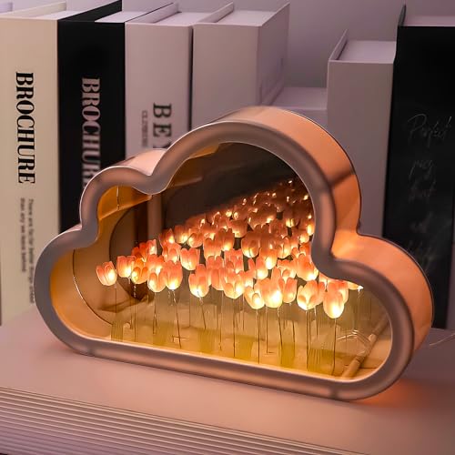 Tulip Flower Lamp & DIY Night Light for Bedroom h Delegate Environment