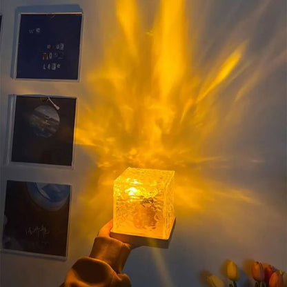 Ocean Wave Dynamic Water Ripple Lamp | Projection Lamp for Home Decor