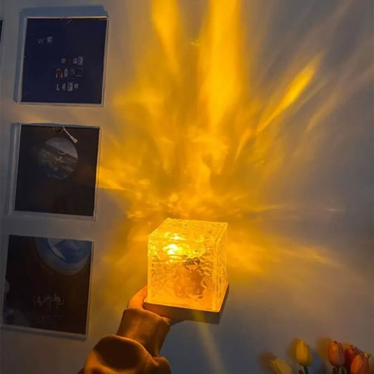 Ocean Wave Dynamic Water Ripple Lamp | Projection Lamp for Home Decor